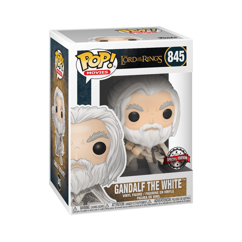 Funko The Lord of the Rings Gandalf The White Exclusive Pop! Vinyl Figure