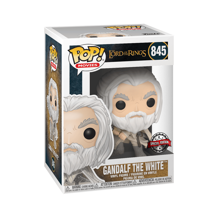 Funko The Lord of the Rings Gandalf The White Exclusive Pop! Vinyl Figure