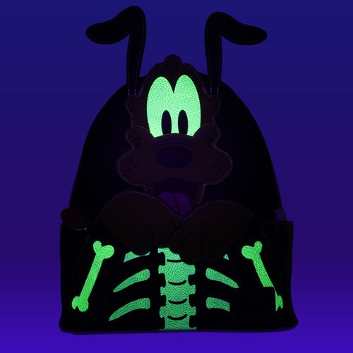 Disney Pluto Skellington Cosplay Glow in the Dark Mini Backpack