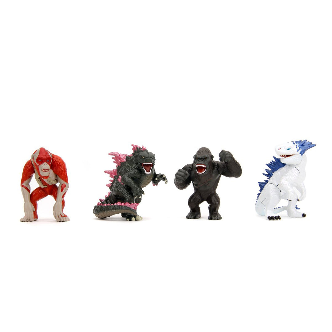 Godzilla x Kong: The New Empire MetalFig 2 1/2" Die-cast Metal Mini Figure 4-Pack