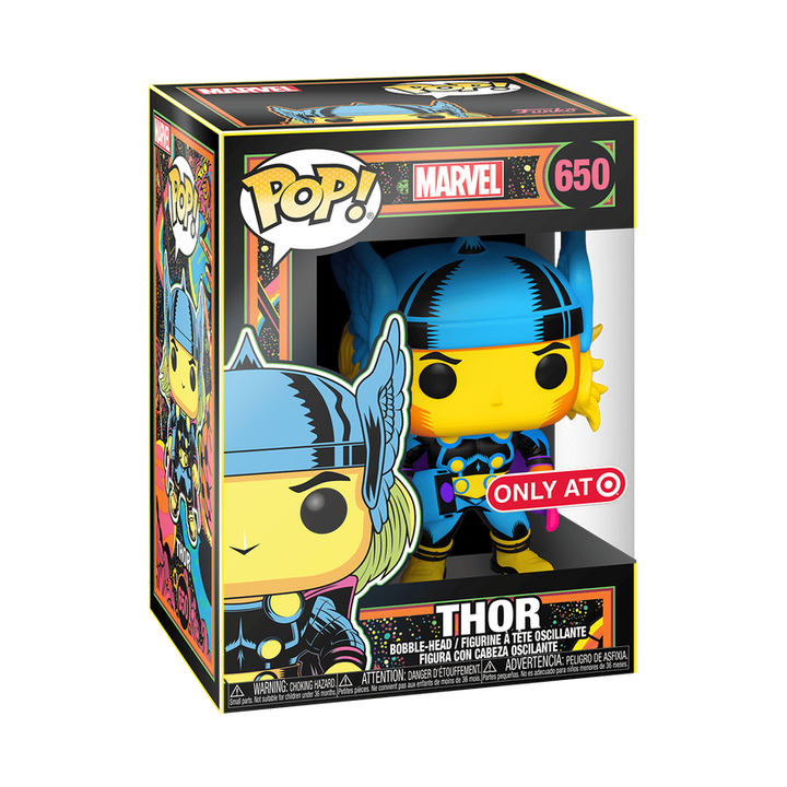 Funko Marvel Thor Black Light Exclusive Pop! Vinyl Figure