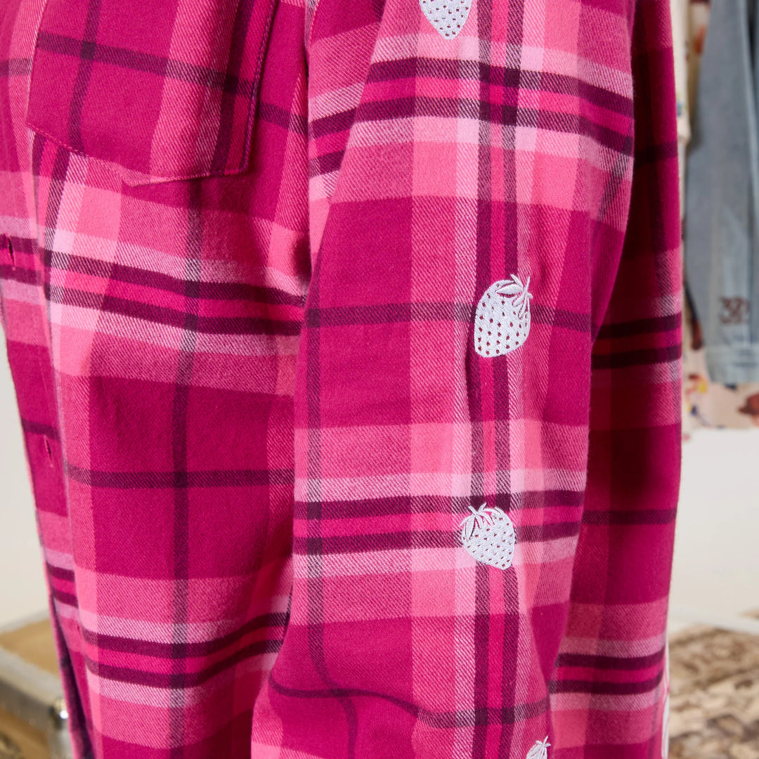 Cakeworthy Disney Pixar Toy Story Lotso Strawberry Scented Flannel Shirt