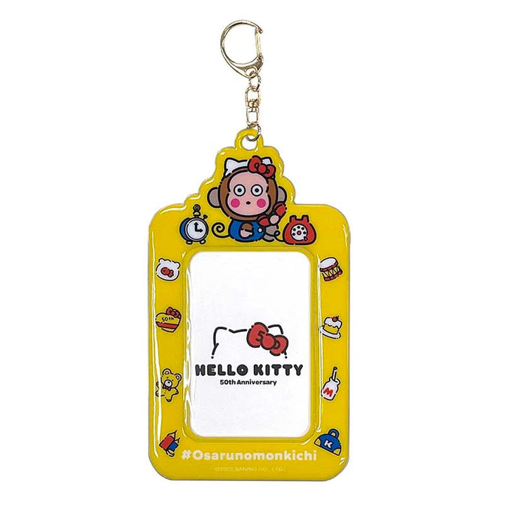 Sanrio Monkichi ID Badge Holder Keychain