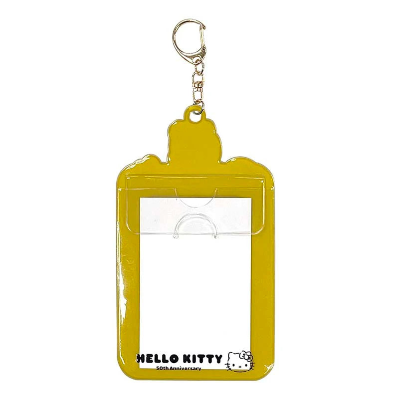 Sanrio PataPataPeppy ID Badge Holder Keychain