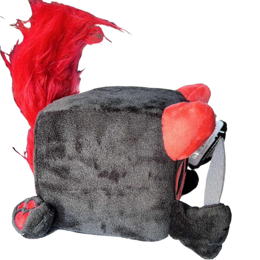 Squaredy Cats Black Cherry GhostPuss Plush Medium Plush