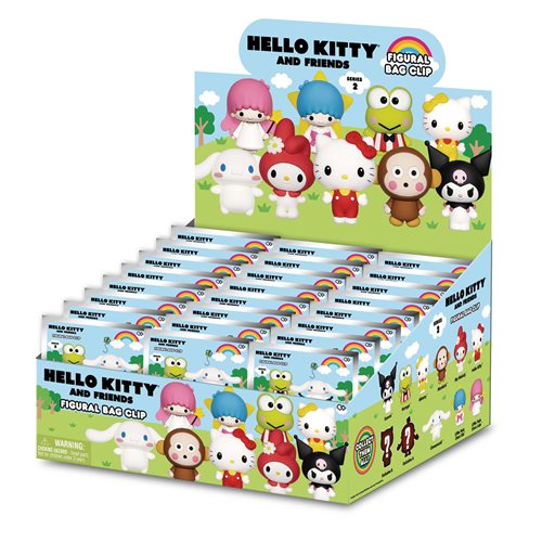 Hello Kitty & Friends Series 2 3D Foam Bag Clip – Grotto Treasures