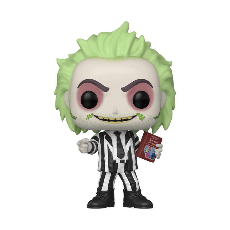 Funko Beetlejuice w/Recently Deceased Book Glow in the Dark Exclusive Pop! Vinyl Figure