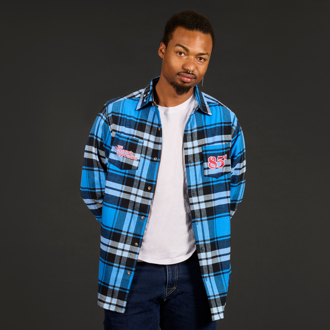 Cakeworthy Disney Fantasia 85th Anniversary The Sorcerer's Apprentice Mickey Flannel Shirt