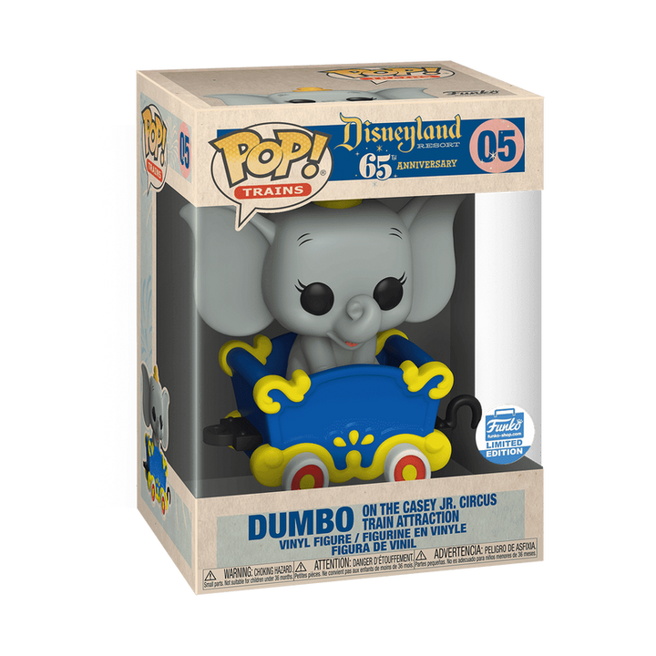Funko Disneyland 6th Anniversary Dumbo on the Casey Jr. Train Attraction Exclusive Pop! Vinyl Figure