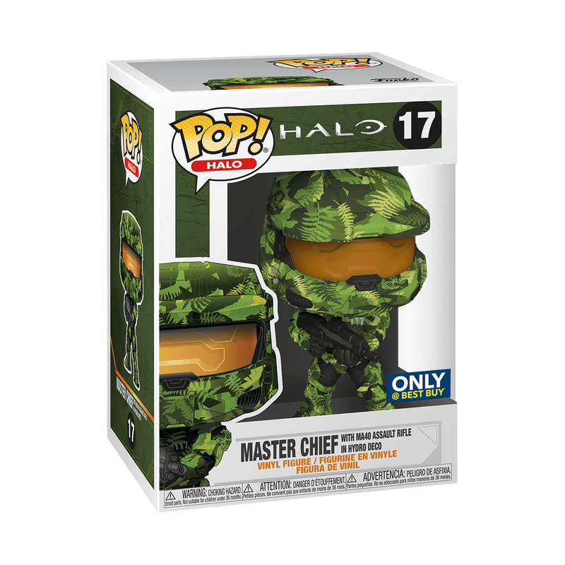 Funko Halo Master Chief w/MA40 Assault Rifle in Hydro Deco Exclusive Pop! Vinyl Figure