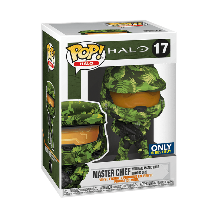 Funko Halo Master Chief w/MA40 Assault Rifle in Hydro Deco Exclusive Pop! Vinyl Figure