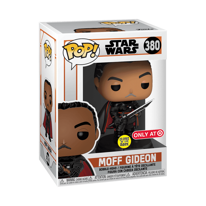 Funko Star Wars: The Mandalorian Moff Gideon Glow in the Dark Exclusive Pop! Vinyl Figure