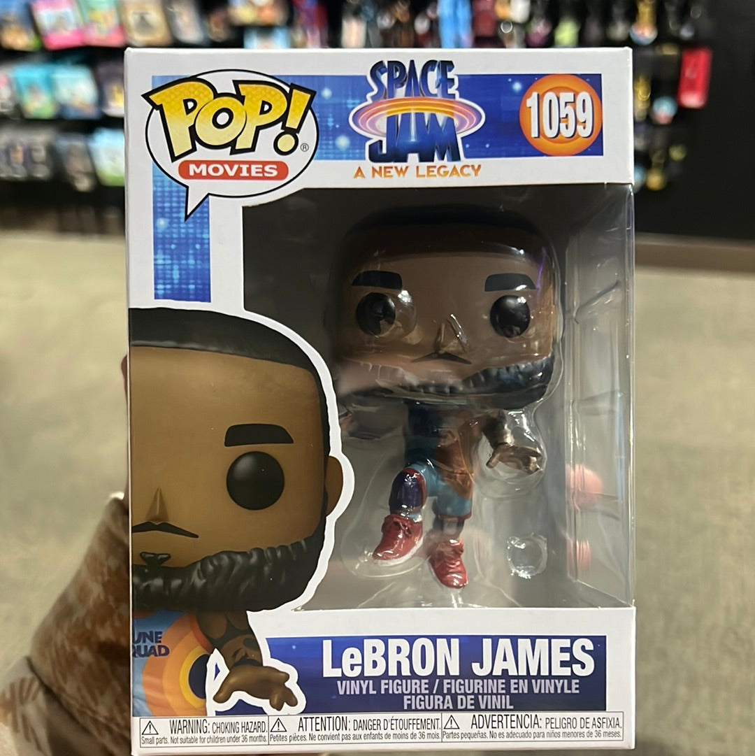 Funko Space Jam Lebron James Leaping Pop! Vinyl Figure