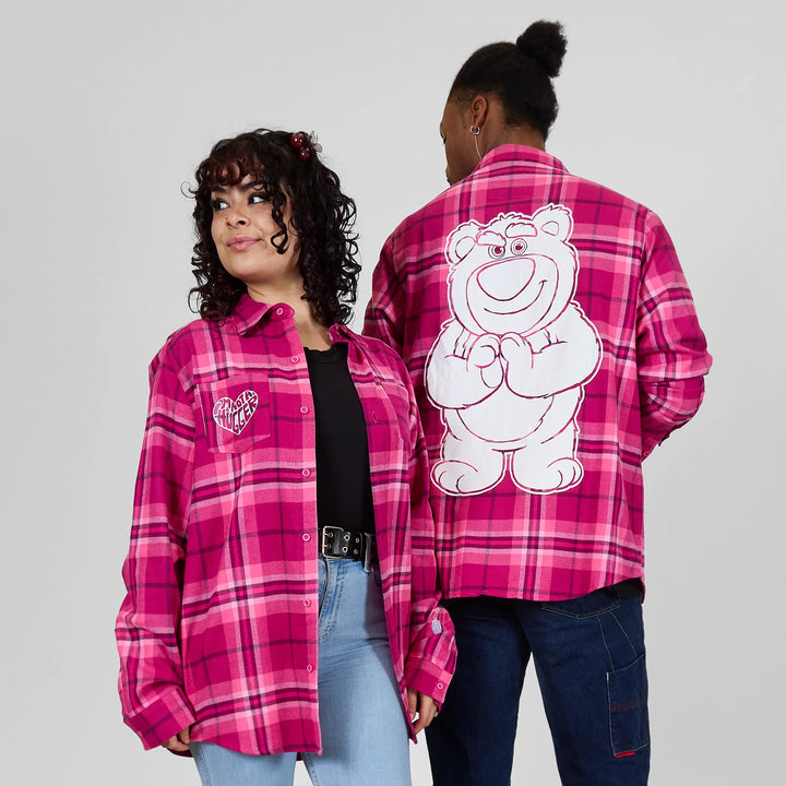 Cakeworthy Disney Pixar Toy Story Lotso Strawberry Scented Flannel Shirt