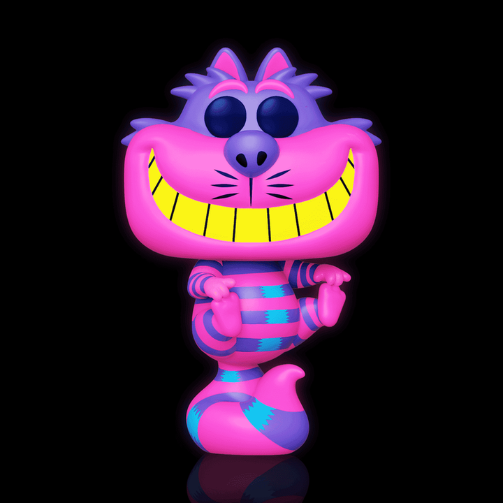 Funko Disney Alice in Wonderland Cheshire Cat Blacklight Pop! Vinyl Figure Exclusive
