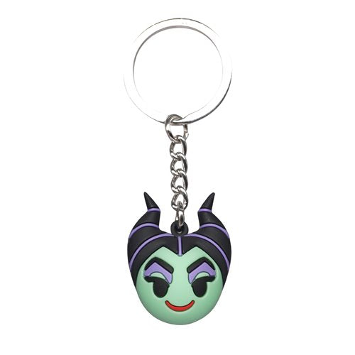 Disney Villains Maleficent Icon Ball Keychain