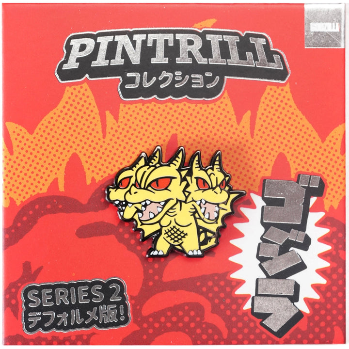 Pintrill Godzilla King Ghidorah Chibi Series 2 Pin