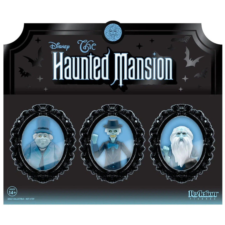 Disney's The Haunted Mansion - Hitchhiking Ghosts Figures (3 Pack) - Super7 - ReAction Figures