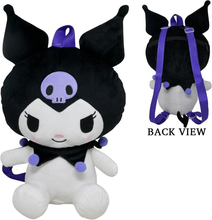 Sanrio Kuromi 14" Plush Backpack