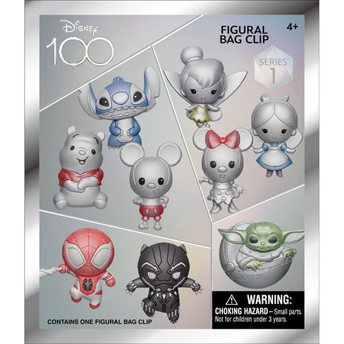 Disney 100 Platinum Series 1 3D Foam Bag Clip