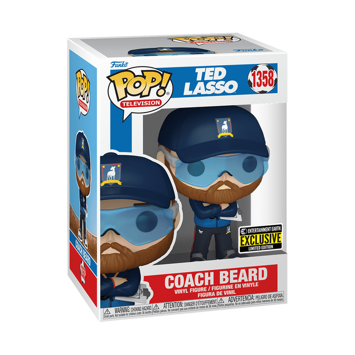 Funko Ted Lasso Coach Beard Pop! Vinyl Figure Exclusive