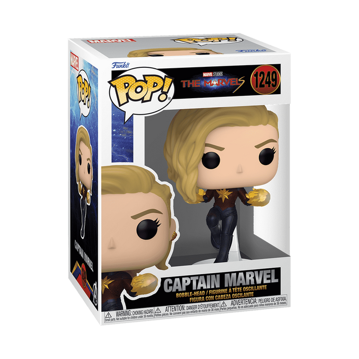 Funko Marvel Studios The Marvels Captain Marvel Pop! Vinyl Figure