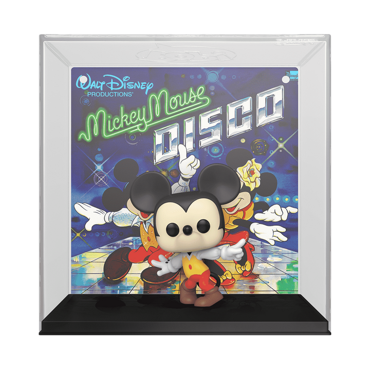 Funko Disney 100 Pop! Albums Mickey Mouse Disco Figure W/Case