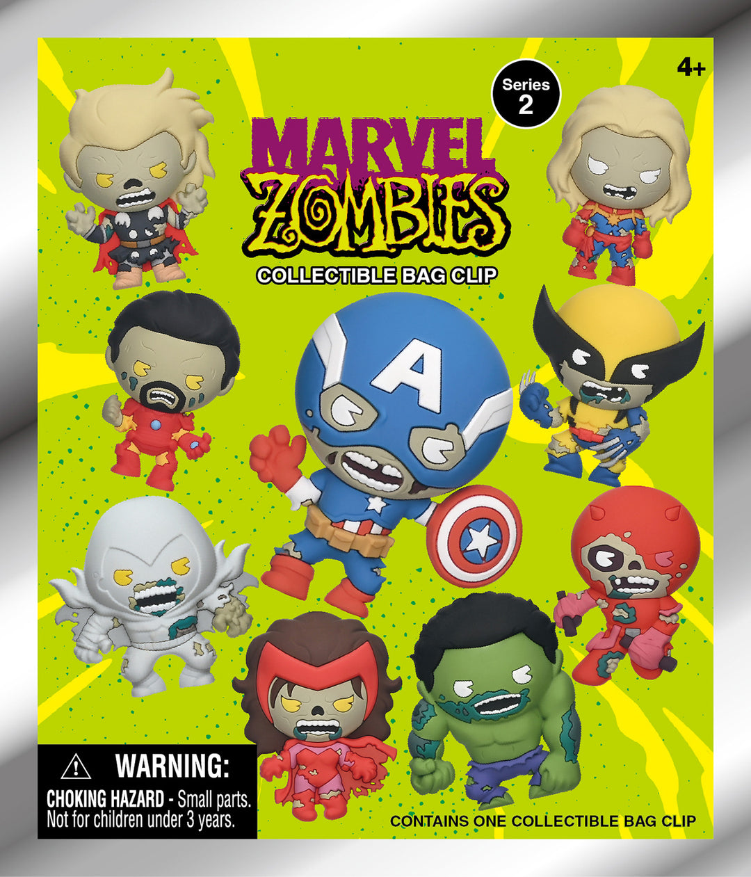 Marvel Zombies Series 2 3D Foam Bag Clip