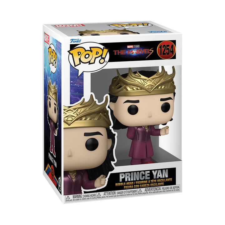 Funko Marvel Studios The Marvels Prince Yan Pop! Vinyl Figure