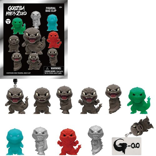 Godzilla Minus Zero Series 1 3D Foam Bag Clip
