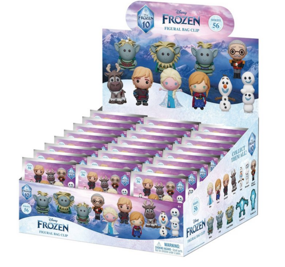 Disney Frozen Series 56 3D Foam Bag Clip