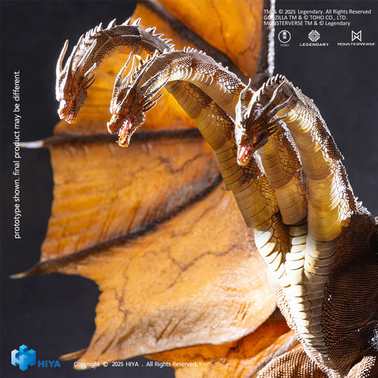 Close-up of a dragon figurine with detailed scales and a dark background