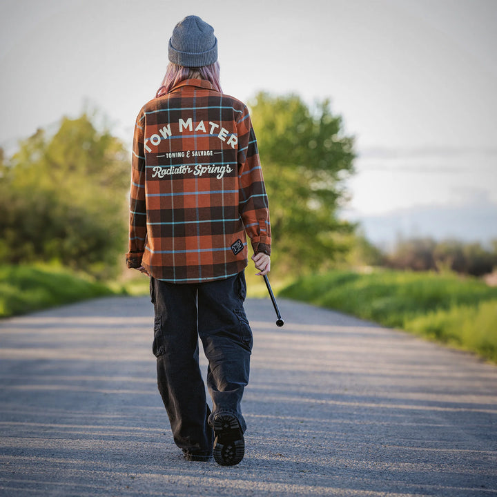Cakeworthy Disney Pixar Cars Tow Mater Flannel Shirt