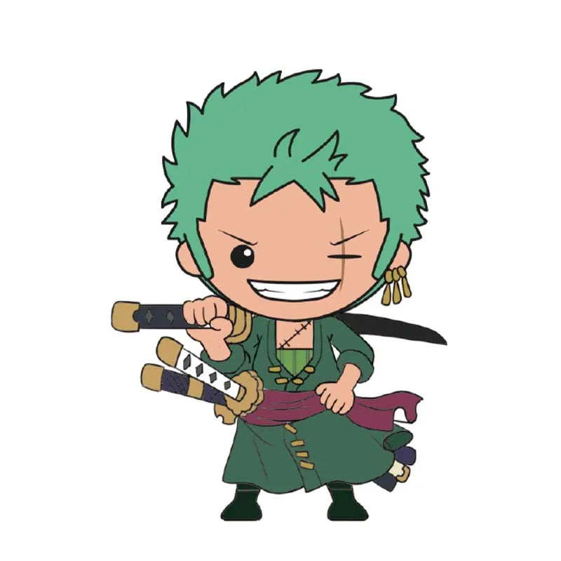 Toei One Piece Zoro 3D Foam Magnet