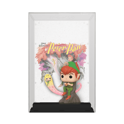 Funko Disney 100 Peter Pan & Tinker Bell Pop! Movie Poster with Case Pop! Vinyl Figure
