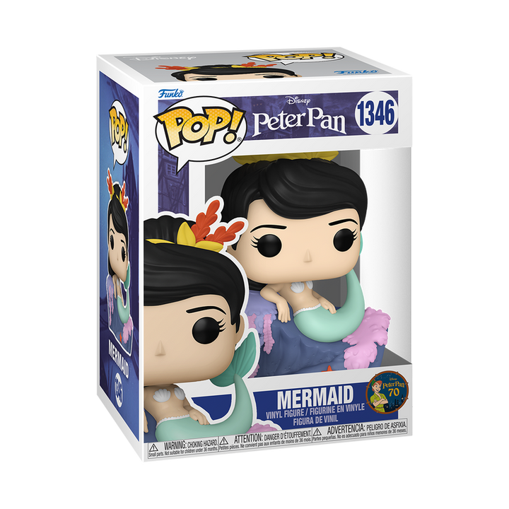 Funko Disney Peter Pan 70th Anniversary Mermaid Pop! Vinyl Figure