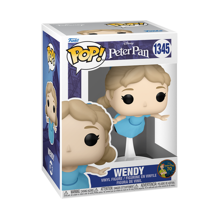 Funko Disney Peter Pan 70th Anniversary Wendy Pop! Vinyl Figure