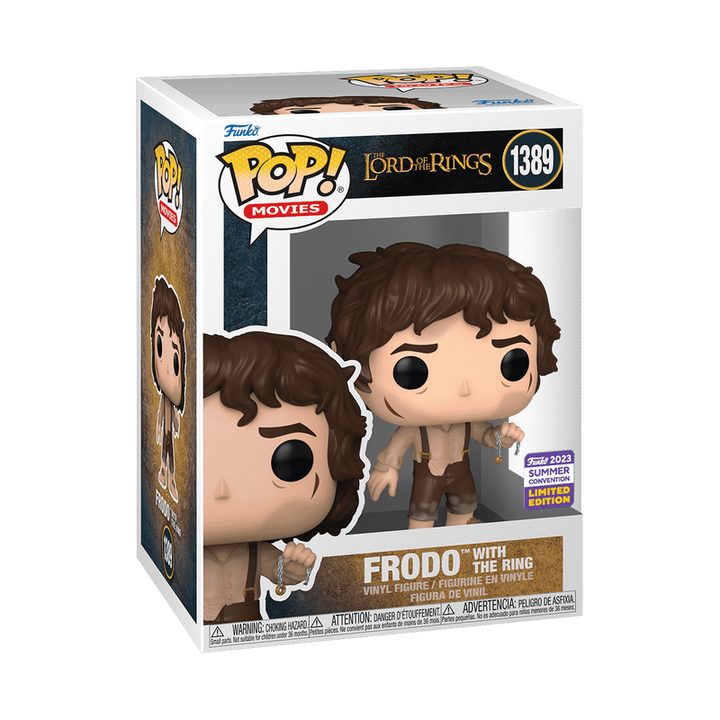 Funko The Lord of the Rings Frodo w/Ring Exclusive Pop! Vinyl Figure