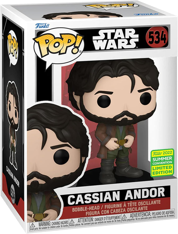 Funko Star Wars Cassian Andor Summer Convention Exclusive 2022 Vinyl Figure