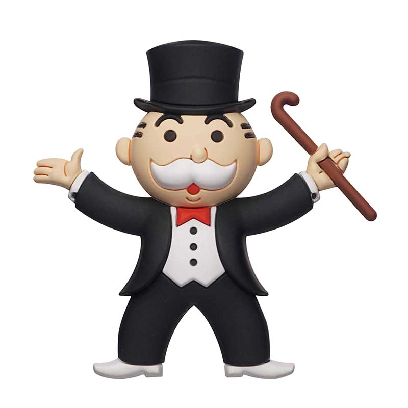 Hasbro Mr. Monopoly 3D Foam Magnet