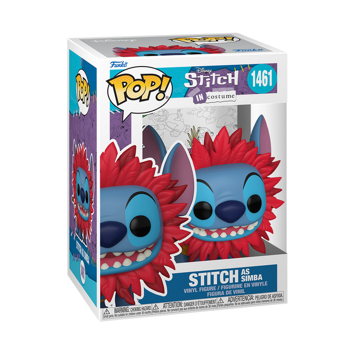 Funko Disney Stitch as Simba Pop! Vinyl Figure