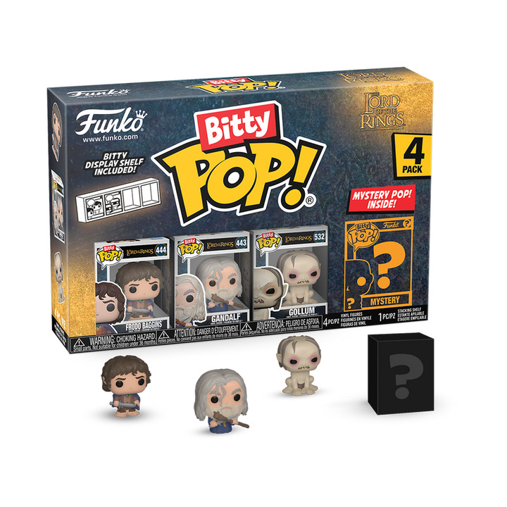 Funko Lord of the Rings 4-Pack Bitty Series 1 Pop! Vinyl Figures