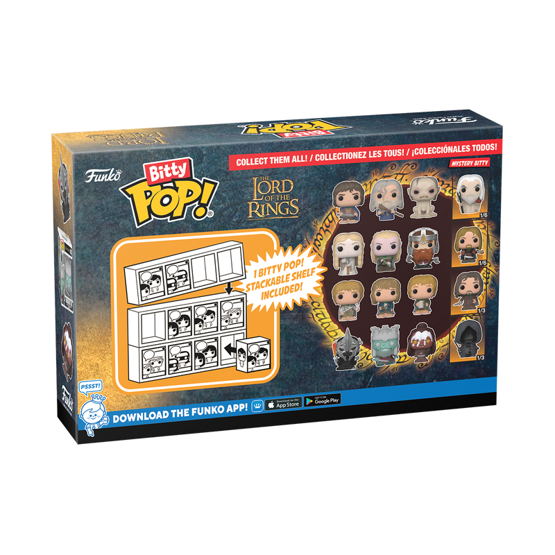 Funko Lord of the Rings 4-Pack Bitty Series 1 Pop! Vinyl Figures