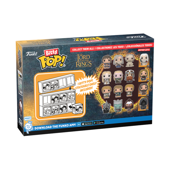 Funko Lord of the Rings 4-Pack Bitty Series 1 Pop! Vinyl Figures