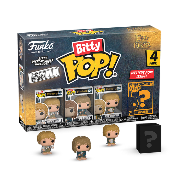 Funko Lord of the Rings 4-Pack Bitty Series 3 Pop! Vinyl Figures