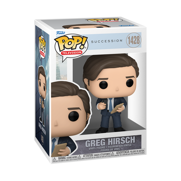 Funko HBO Succession Greg Hirsch Pop! Vinyl Figure