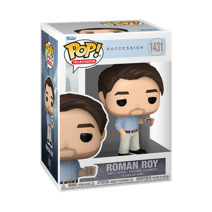 Funko HBO Succession Roman Roy Pop! Vinyl Figure