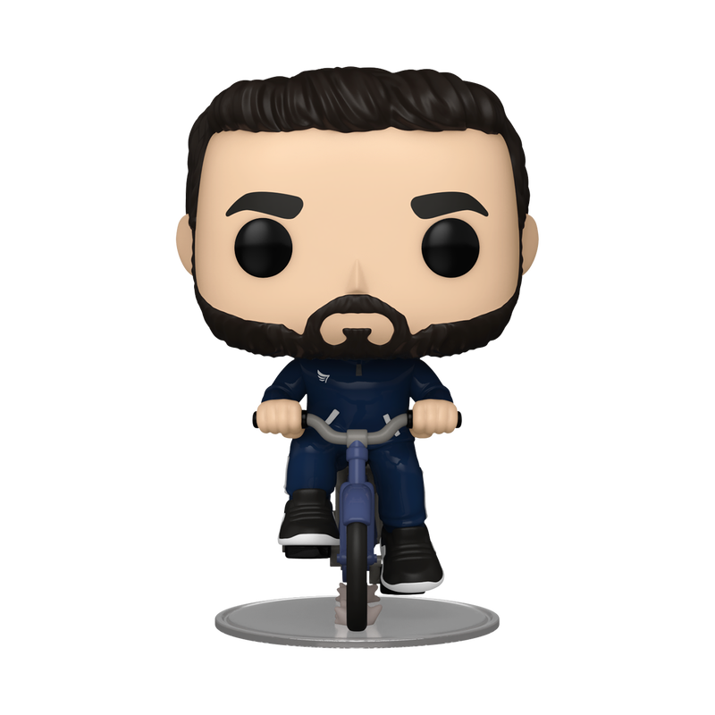 Funko Apple TV Ted Lasso Roy Kent on Bike Pop! Vinyl Figure