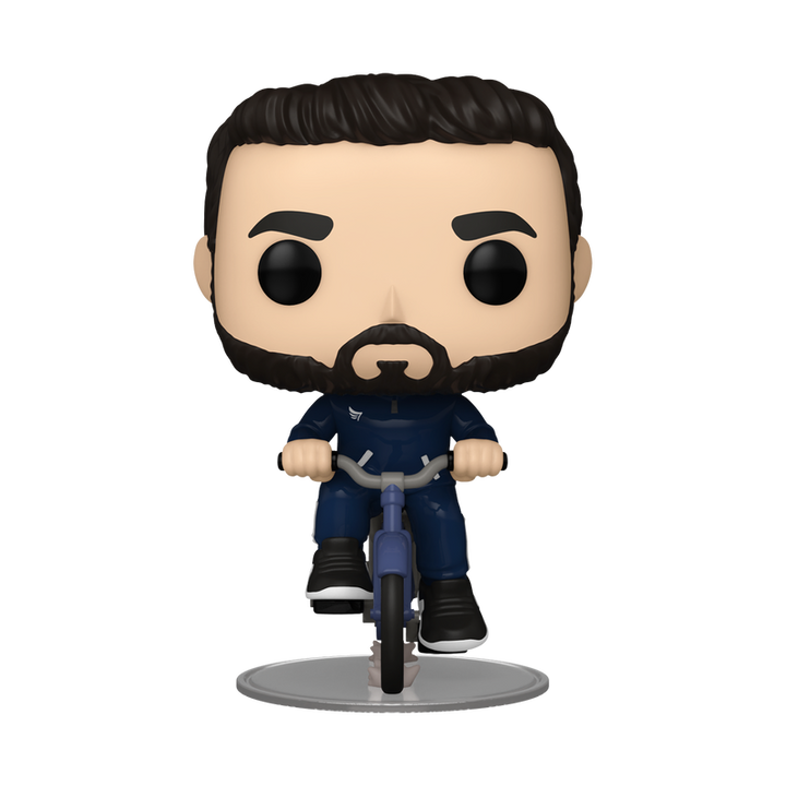 Funko Apple TV Ted Lasso Roy Kent on Bike Pop! Vinyl Figure