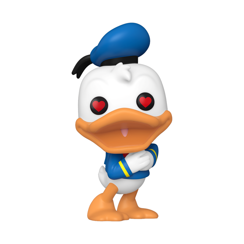 Funko Disney Donald Duck 90th Anniversary Donald w/Heart Eyes Pop! Vinyl Figure